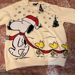 Large Snoopy Long Sleeve Christmas Shirt